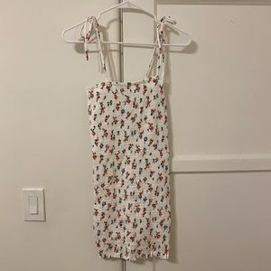 Small floral forever 21 summer body con dress